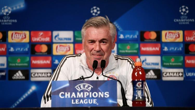 L'entraîneur Carlo Ancelotti; le 26 septembre 2017 à Paris [CHRISTOPHE SIMON / AFP/Archives]