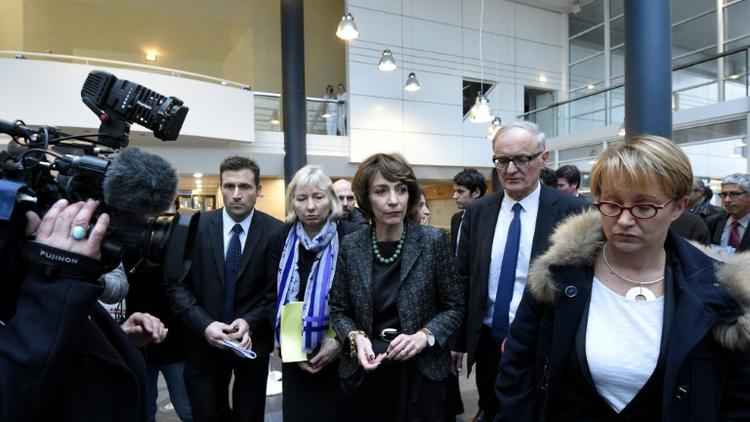 La ministre de la Santé Marisol Touraine à l'hôpital Pontchaillou à Rennes le 15 janvier 2016 [DAMIEN MEYER / AFP]
