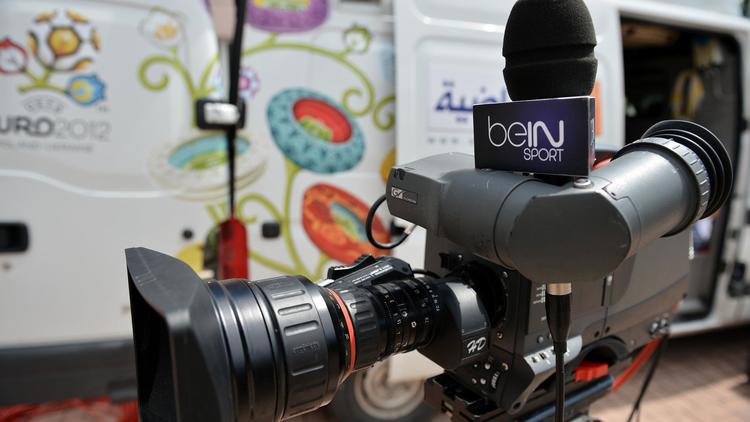 Une caméra de la chaîne sportive qatarie BeIN Sports [Franck Fife / AFP/Archives]