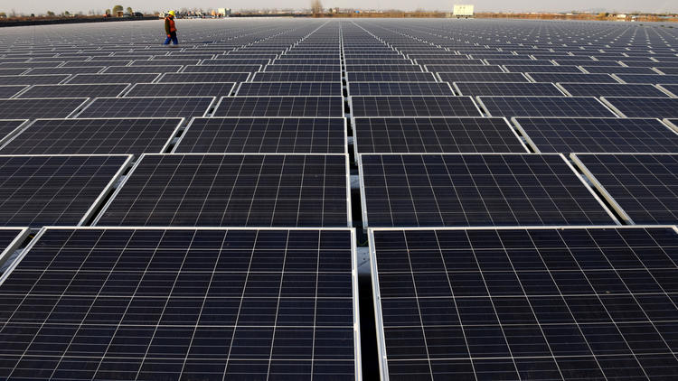 La Chine est le premier pays producteur d'énergie solaire au monde.