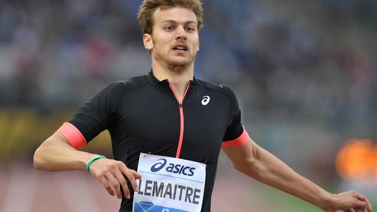 Le sprinteur Christophe Lemaitre lors du 200 m de la Ligue de diamant à Rome, le 2 juin. 