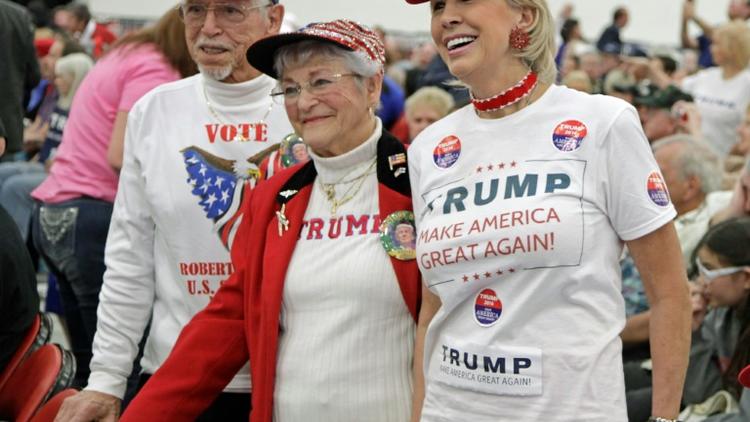 Des partisans de Donald Trump, le 22 février 2016 à Las Vegas [John Gurzinski/AFP / AFP]