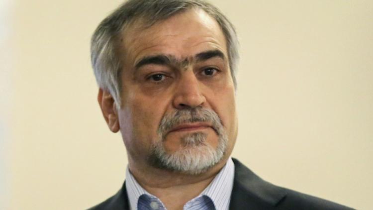 Hossein Fereydoun, le frère et conseiller spécial du président iranien Hassan Rohani, le 3 avril 2015 à Téhéran [Atta KENARE / AFP/Archives]