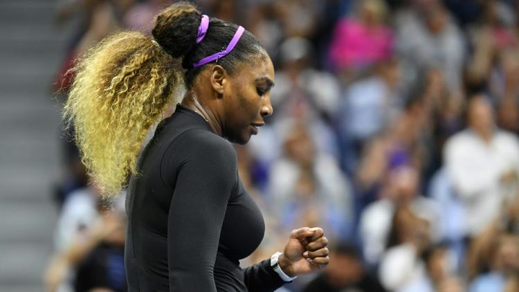 L'Américaine Serena Williams, le 26 août 2019 à New York [Emilee Chinn / GETTY IMAGES NORTH AMERICA/AFP]