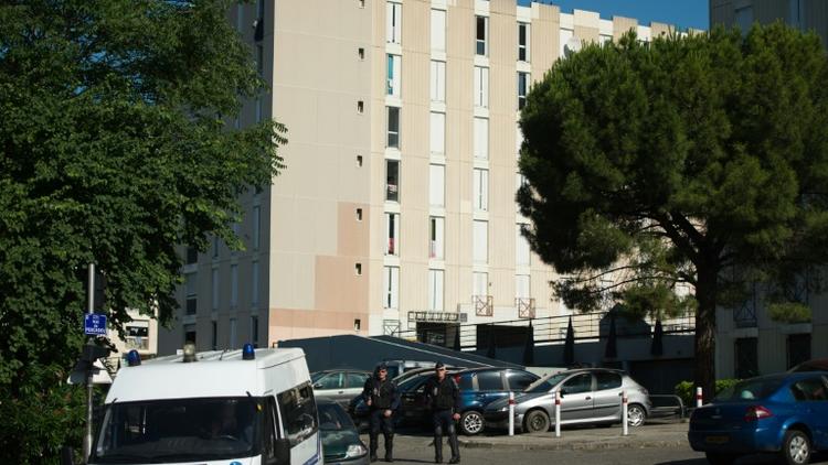 Vue en date du 15 juin 2015 de La Castellane à Marseille [BERTRAND LANGLOIS / AFP/Archives]