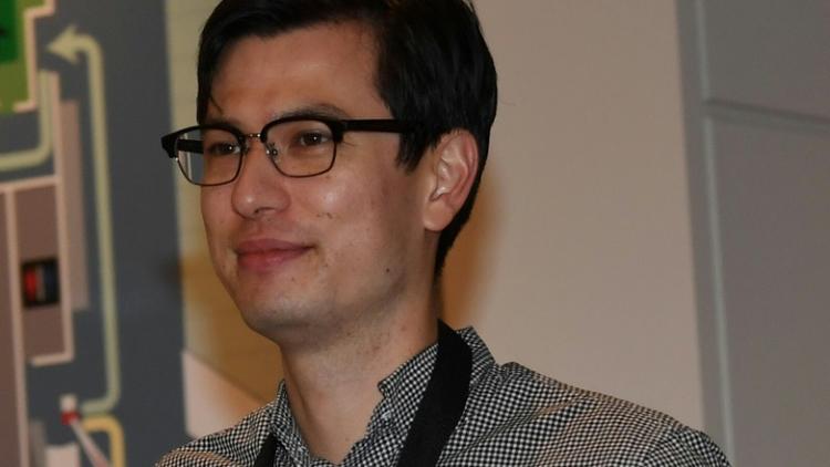 L'étudiant australien Alex Sigley, libéré après avoir été détenu en Corée du Nord, à son arrivée à l'aéroport de Tokyo, le 4 juillet 2019  [Toshifumi KITAMURA / AFP]
