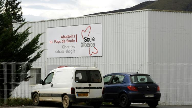 L'abattoir de Mauléon dans les Pyréenées-Atlantiques, le 29 mars 2016 [GAIZKA IROZ / AFP/Archives]