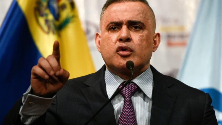 Le procureur général du Venezuela Tarek William Saab, à Caracas le 14 août 2018 [Federico PARRA / AFP]