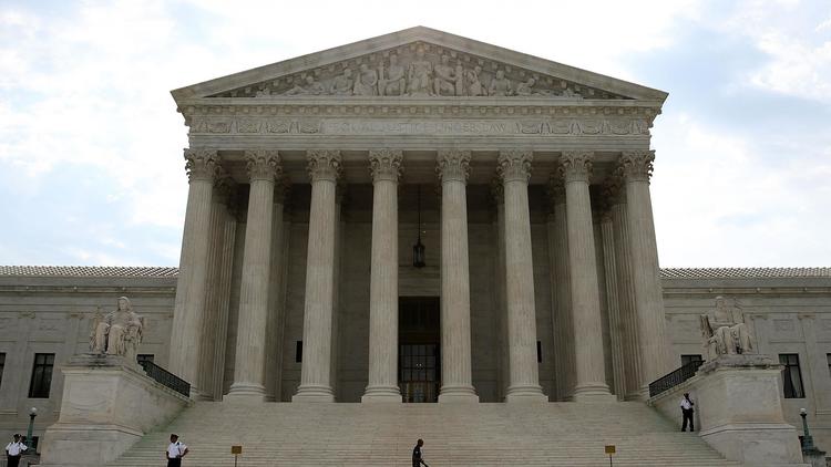 Le siège de la cour suprême américaine le 9 juin 2014 à Washington [Mark Wilson / Getty Images/AFP/Archives]