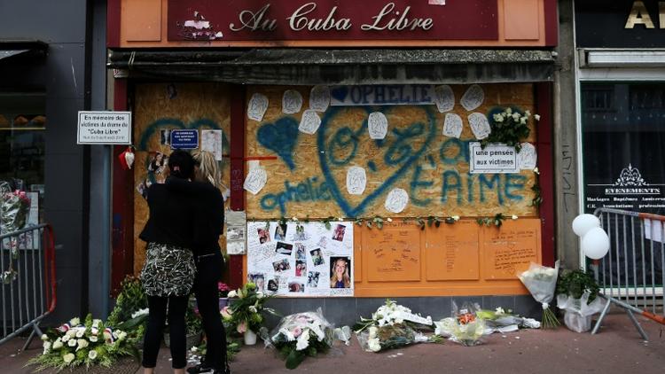 La façade du bar "Cuba Libre" le 6 août 2017 à Rouen, un an après l'incendie qui a fait 14 morts  [CHARLY TRIBALLEAU / AFP/Archives]