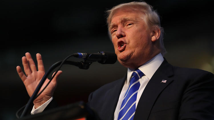 Le candidat républicain Donald Trump à Fort Lauderdale, en Floride, le 10 août 2016.