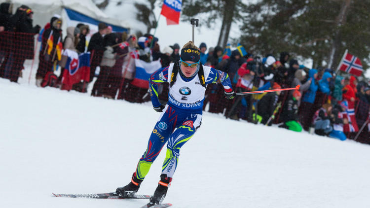 Mari Dorin-Habert a remporté l'Individuel des Championnats du monde de biathlon devant sa compatriote Anaïs Bescond.