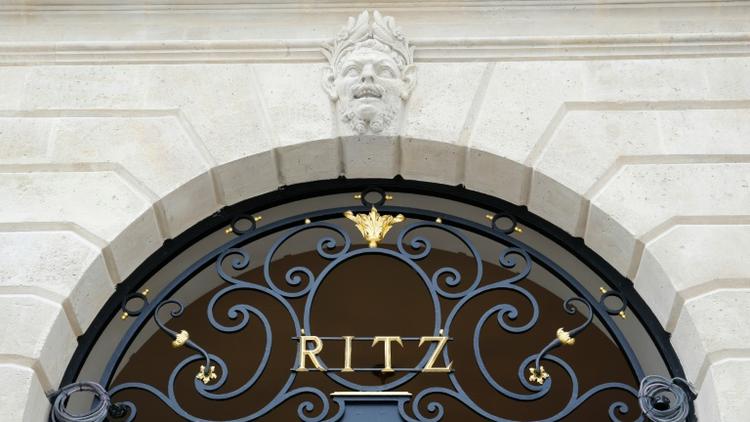 La façade de l'hôtel Ritz à Paris, le 27 mai 2016 [MATTHIEU ALEXANDRE / AFP/Archives]