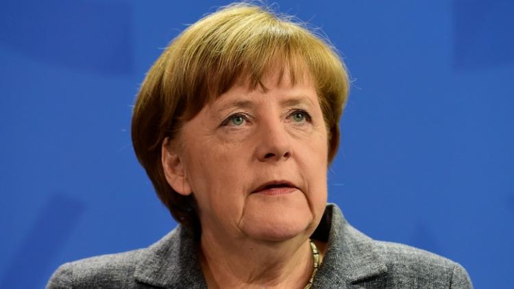 La chancelière allemande Angela Merkel, le 15 avril 2016 à Berlin  [John MACDOUGALL / AFP/Archives]