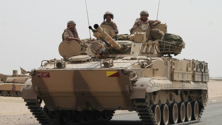 Des soldats yéménites, le 3 août 2015 près d'Aden [SALEH AL-OBEIDI / AFP/Archives]