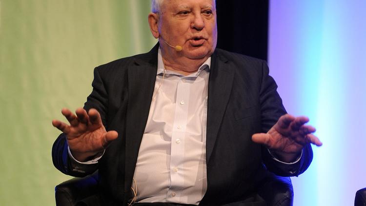 L'ancien dirigeant de l'Union soviétique Mikhaïl Gorbatchev, le 13 mars 2013 à Cologne, en Allemagne [Henning Kaiser / DPA/AFP/Archives]