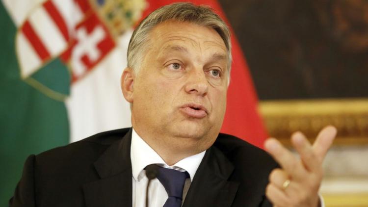 Le Premier ministre hongrois Viktor Orban le 25 septembre 2015 à Vienne [DIETER NAGL / AFP/Archives]