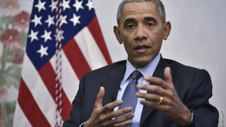 Le président américain Barack Obama, le 6 janvier 2017 à Washington [MANDEL NGAN / AFP]