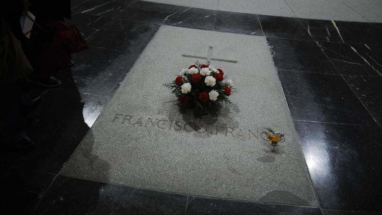 La tombe de Franco à Valle de los Caidos le 17 novembre 2012 [Pedro Armestre / AFP/Archives]