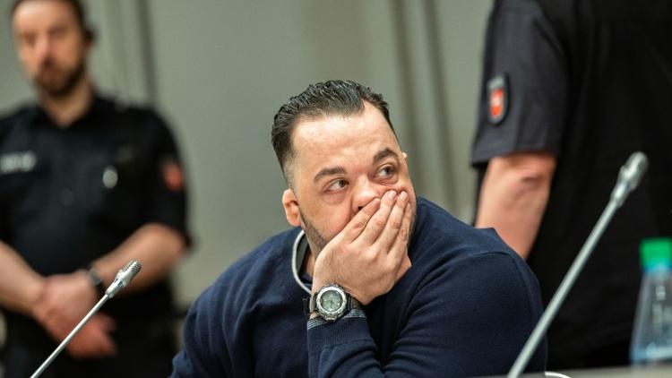 L'ex-infirmier Niels Högel, accusé du meurtre d'une centaine de patients, pendant son procès à Oldenbourg, en Allemagne, le 5 juin 2019 [Mohssen Assanimoghaddam / POOL/AFP]