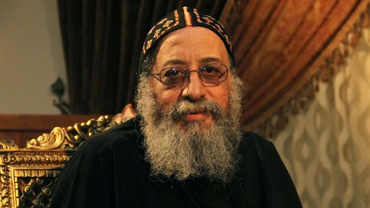 L'évêque Tawadros a été choisi comme nouveau patriarche de l'Eglise copte orthodoxe d'Egypte, le 4 novembre 2012.