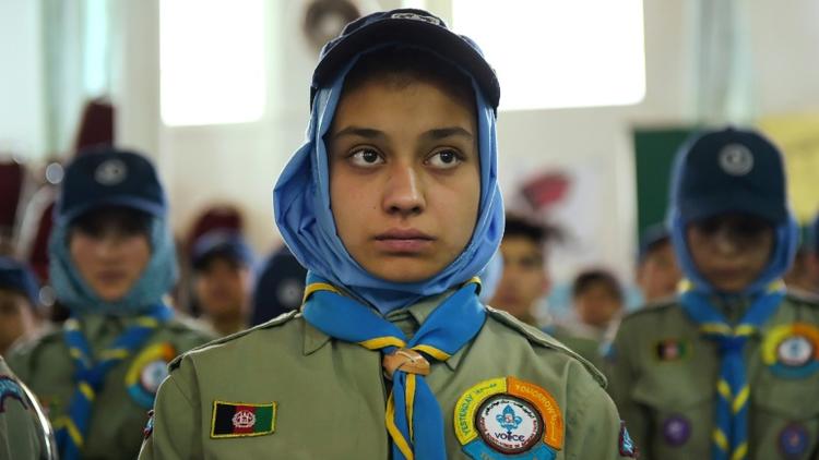 Des scouts afghans à Kaboul, le 14 juin 2016 [SHAH MARAI / AFP/Archives]