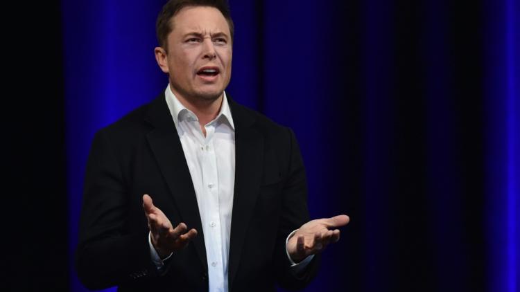 Le fondateur de Tesla Elon Musk, le 29 septembre 2017 à Adelaide (Australie). [PETER PARKS / AFP/Archives]
