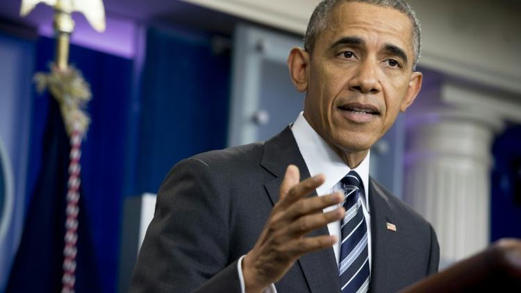 Le président américain Barack Obama à Washington, le 5 février 2016 [Saul LOEB / AFP/Archives]