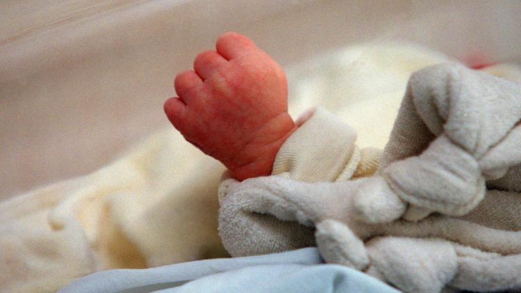 Un nouveau-né [Didier Pallages / AFP/Archives]