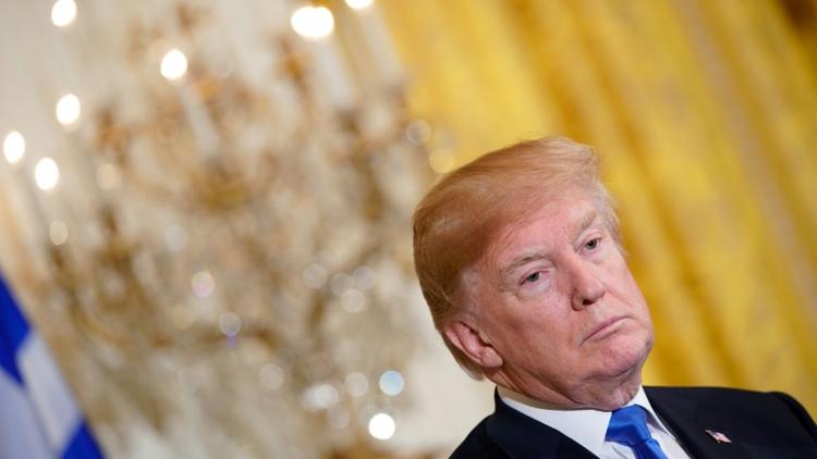 Le président américain Donald Trump, le 22 mars 2018 à la Maison blanche, à Washington [Mandel NGAN / AFP]