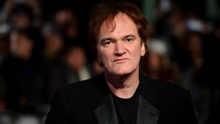 Le réalisateur américain Quentin Tarantino à la première de Django Unchained à Londres le 10 janvier 2013 [Leon Neal, Leon Neal / AFP/Archives]