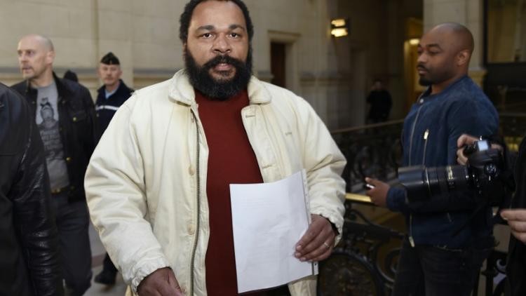 L'humoriste Dieudonné au tribunal de Paris, le 12 mars 2015 [LOIC VENANCE / AFP/Archives]