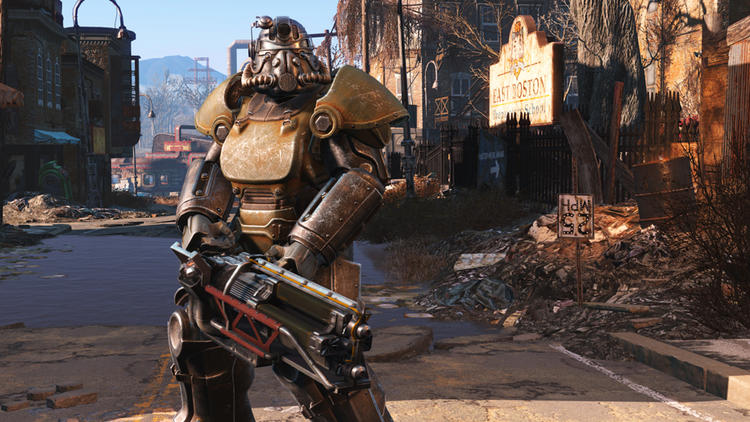 Dans l'univers de Fallout mieux vaut sortir armé et bien protégé.