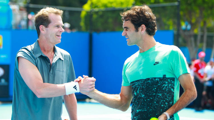 Roger Federer et Stefan Edberg avait entamé leur collaboration en 2014.