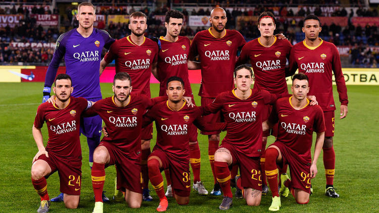 La Roma a la compagnie aérienne Qatar Airways comme sponsor maillot depuis cette saison.