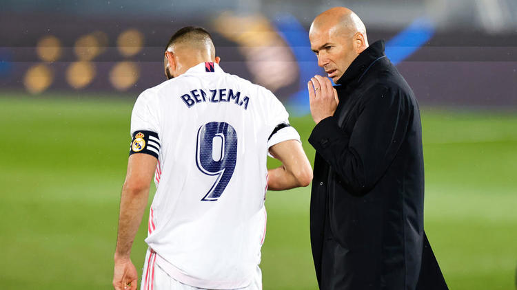 Zinedine Zidane a entraîné Karim Benzema plusieurs saisons au Real Madrid.
