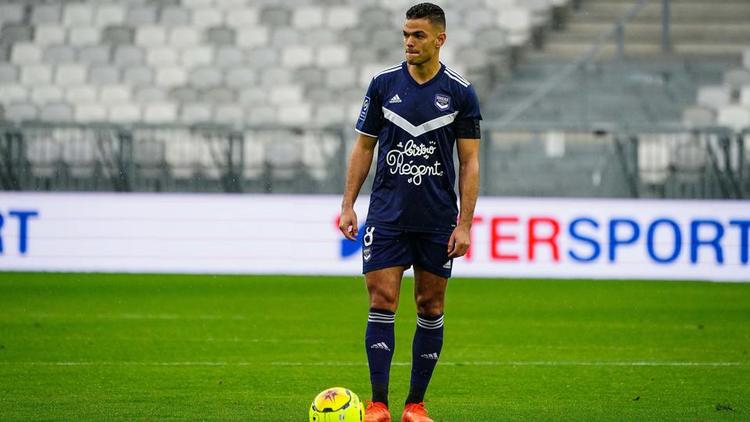 Hatem Ben Arfa a joué son premier match à domicile avec Bordeaux.