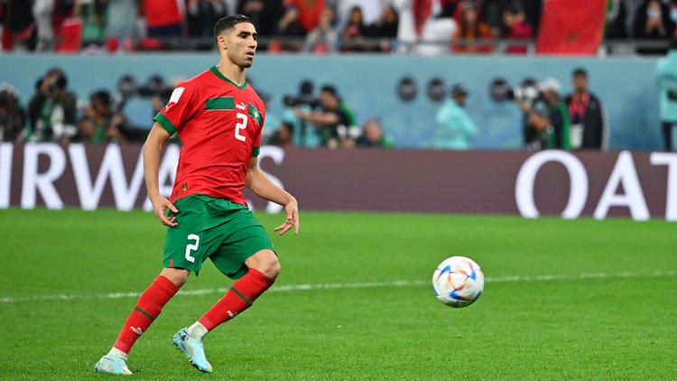 Acharaf Hakimi a inscrit le penalty décisif du Maroc contre l'Espagne.