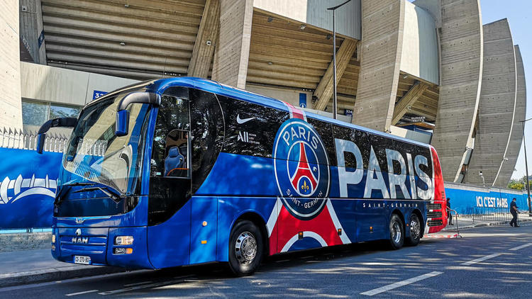 Le PSG utilisera le bus à d’autres reprises dans le courant de la saison.