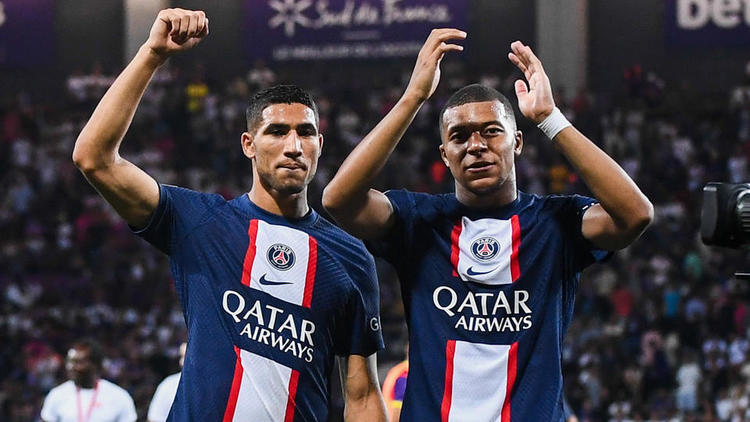 Achraf Hakimi et Kylian Mbappé devraient jouer dès dimanche à Rennes.