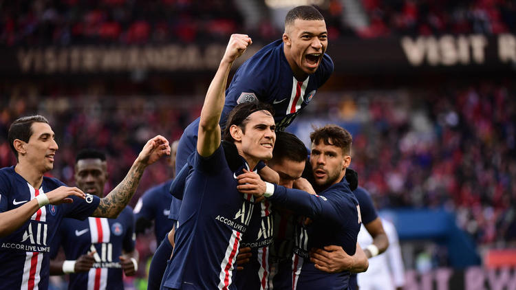 Les Parisiens comptaient douze points d'avance sur l'OM au moment de l'interruption de la Ligue 1.