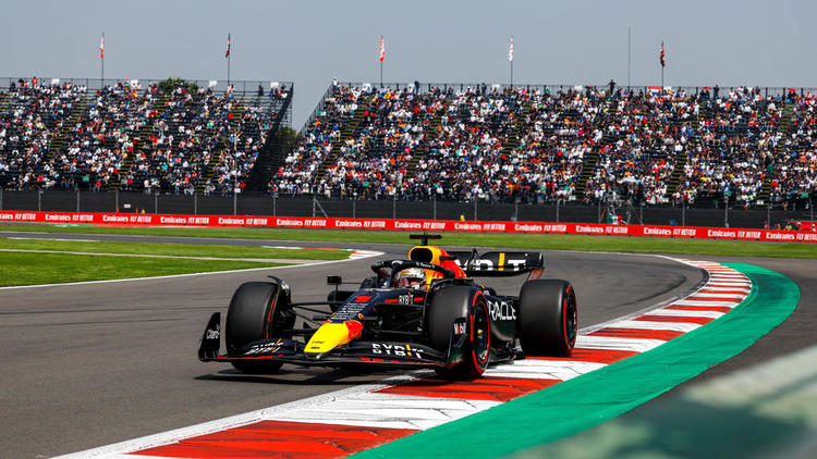 Max Verstappen partira en pole position au Mexique.