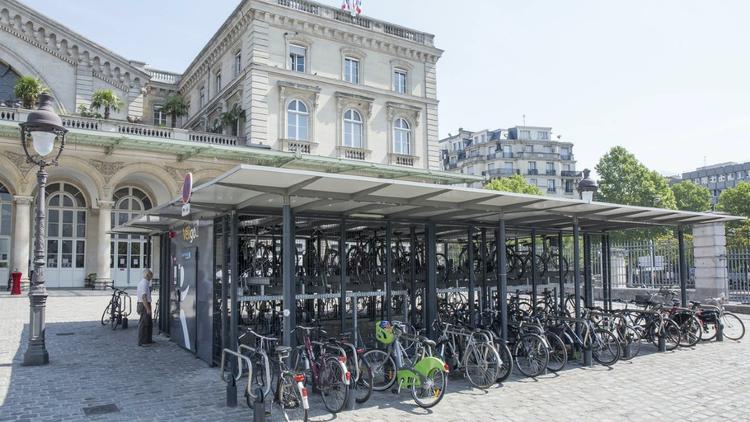 Un total de 140.000 places de stationnement vélo seront installées à terme en Ile-de-France. 