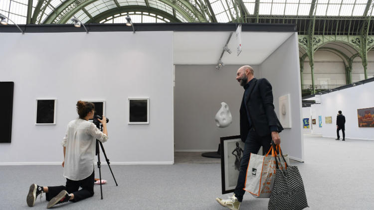 L'exposition «Art Paris Art Fair» s'est tenu au Grand Palais, à Paris, du 30 mars au 2 avril.