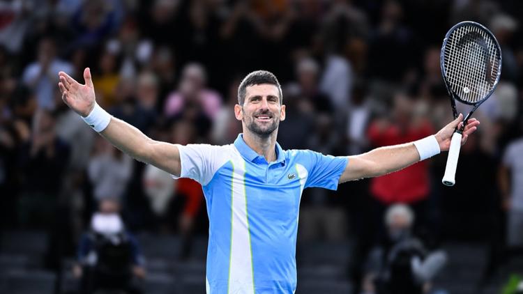 Novak Djokovic a décroché son 7e titre à Bercy.