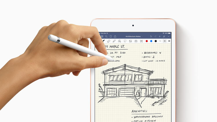 La tablette d'Apple est désormais capable de reconnaître l'écriture manuscrite dans la langue de Molière.