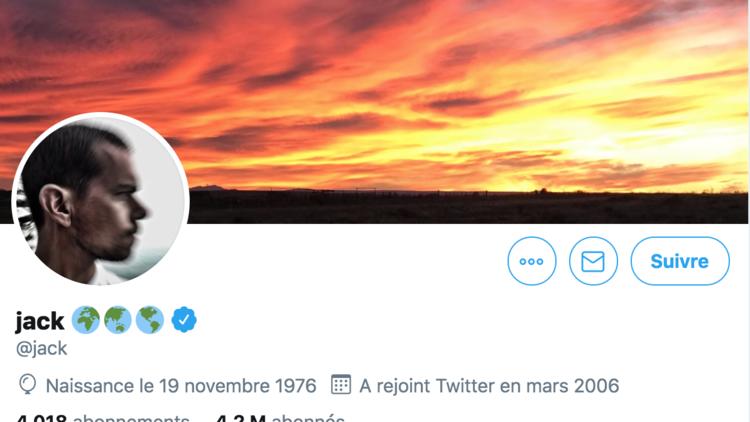 Le compte Twitter de Jack Dorsey, patron et fondateur du réseau social, a été piraté.