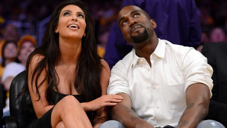 Kim Karadashian et Kanye West.