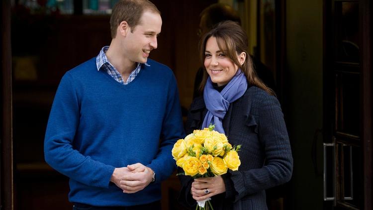 Le Prince William et son épouse Kate. 