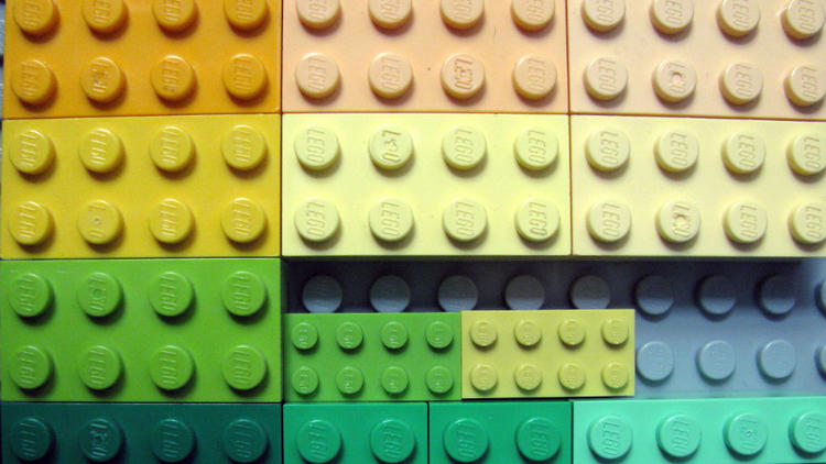 Des briques de Lego.
